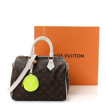Louis Vuitton Monogram LV Match Speedy Bandouliere 25 White 11 of 11