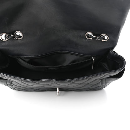 Chanel Lambskin Quilted Large Around Pockets Flap Black 5 of 9