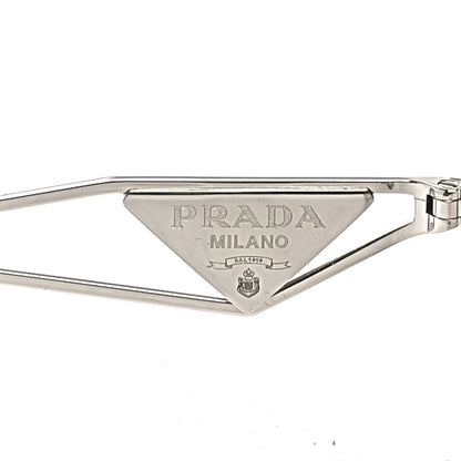 Prada Metal Symbole Triangle Logo Sunglasses SPR57Y Pink 5 of 6
