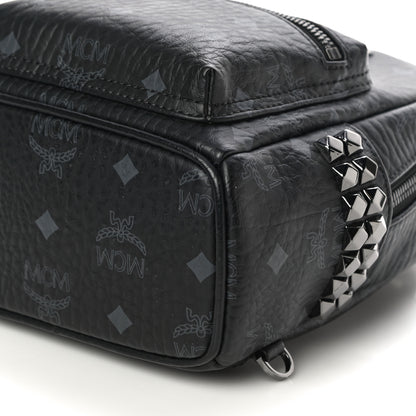 MCM Visetos Side Stud X-Mini Stark Bebe Boo Backpack Black 10 of 10
