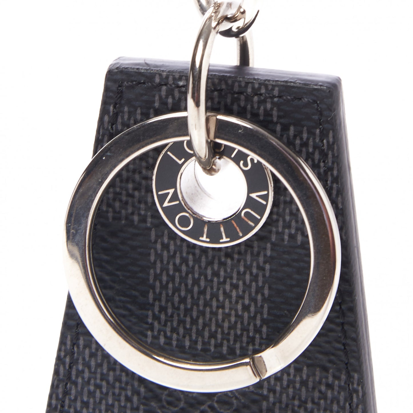 Damier Graphite Bag Charm Key Holder