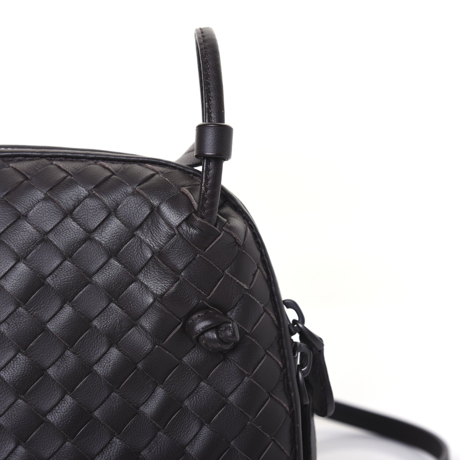 Bottega Veneta Nappa Intrecciato Nodini Bag Ebano 14 of 16