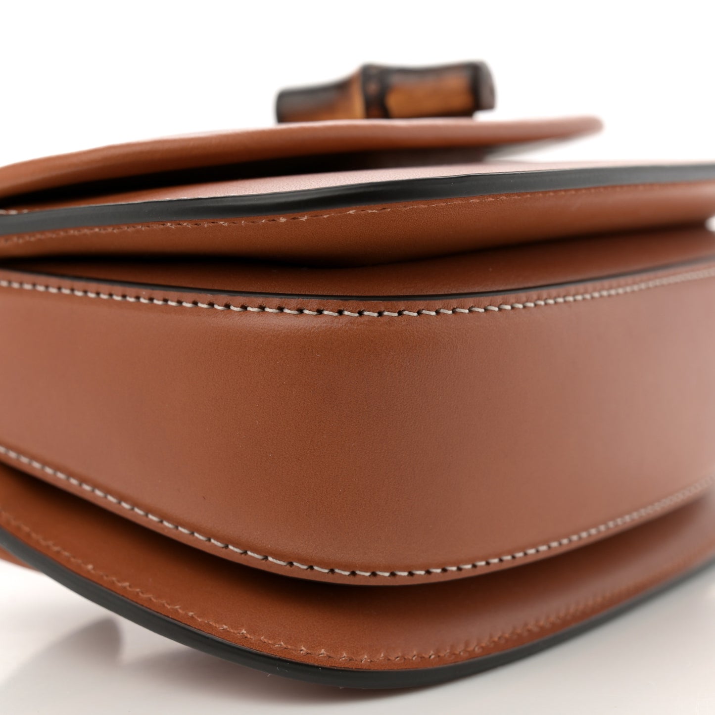Calfskin Bamboo Mini 1947 Belt Bag 75 30 Brown