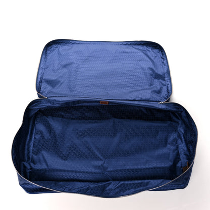 Hermes Technical Silk H en Bias Travelsilk Cube MM Bleu Saphir Fauve 5 of 10