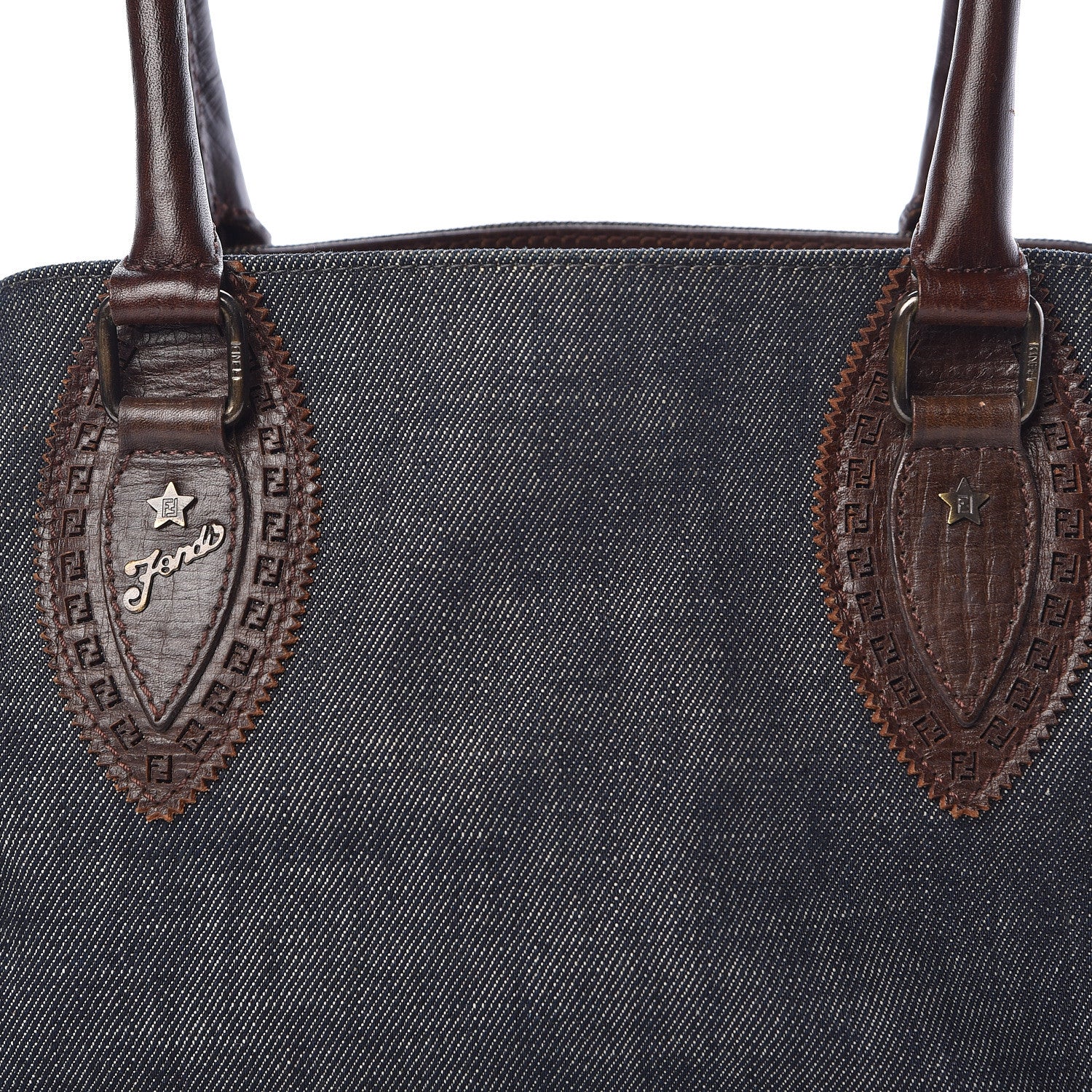 Fendi Denim De Jour Bag Blue 9 of 17