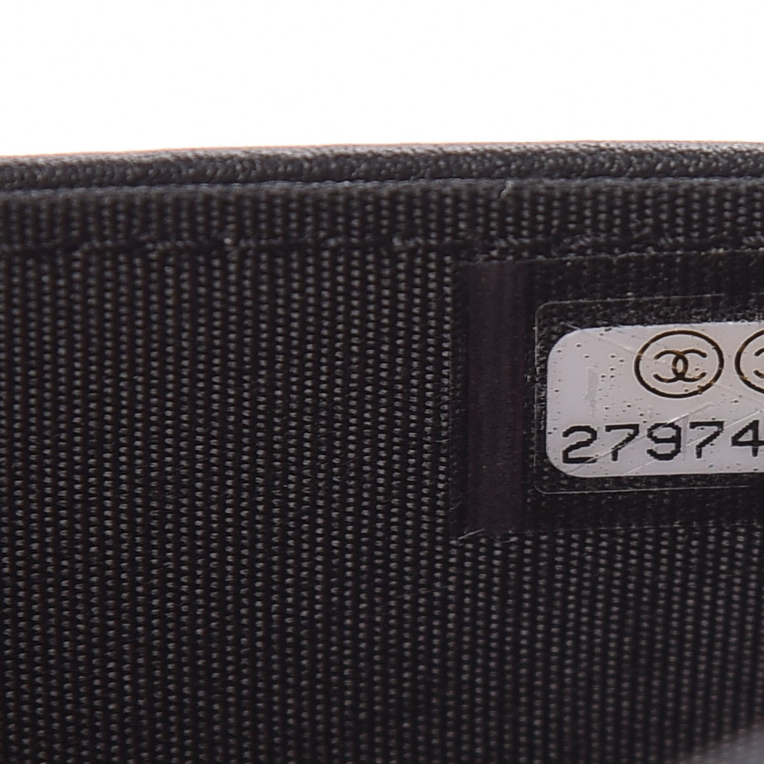 Chanel Caviar Quilted Boy Wallet On Chain WOC Black 10 of 15
