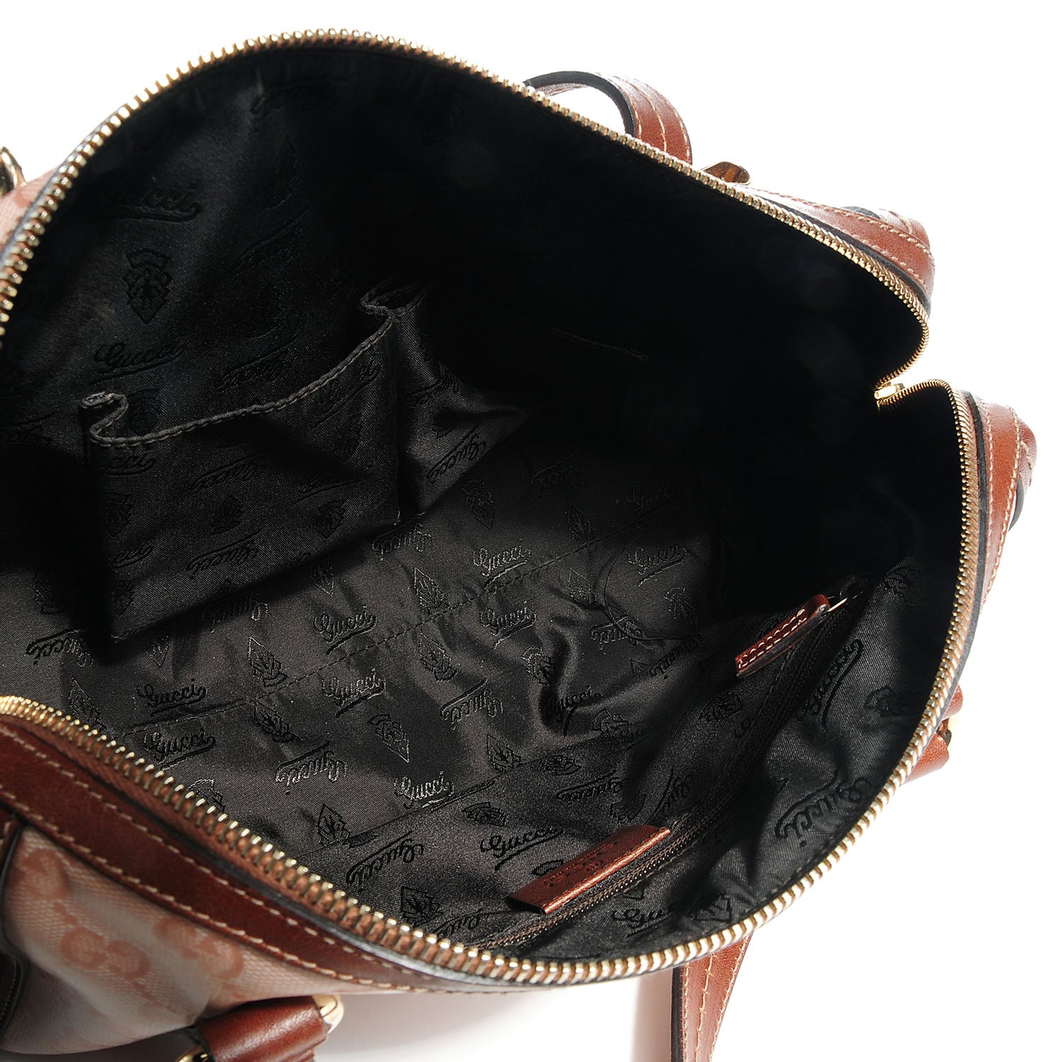 Gucci Crystal Monogram Medium Duchessa Boston Bag Pink 5 of 9