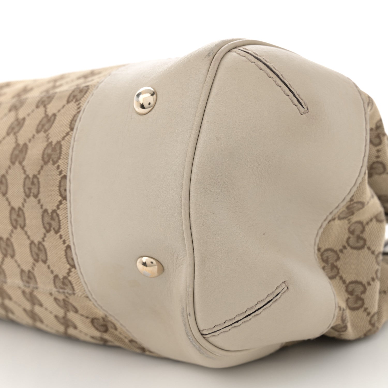Gucci Monogram Web Medium Mayfair Tote Off White 10 of 15