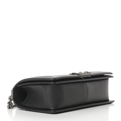 Chanel Calfskin Quilted Medium Boy Flap Black 4 of 13