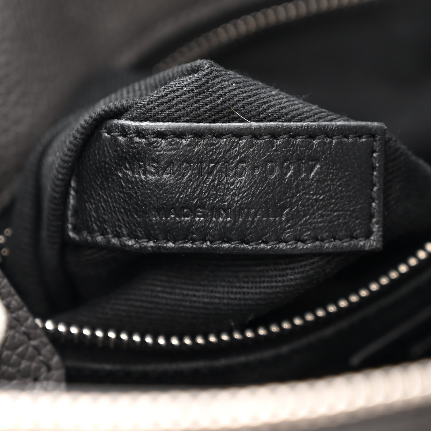 Saint Laurent Grained Calfskin Baby Sac De Jour Souple Asphalt 7 of 19