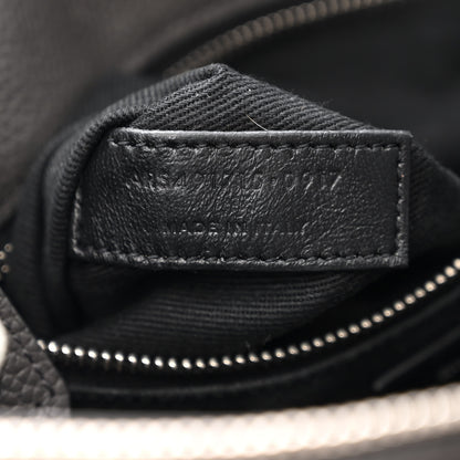 Saint Laurent Grained Calfskin Baby Sac De Jour Souple Asphalt 7 of 19