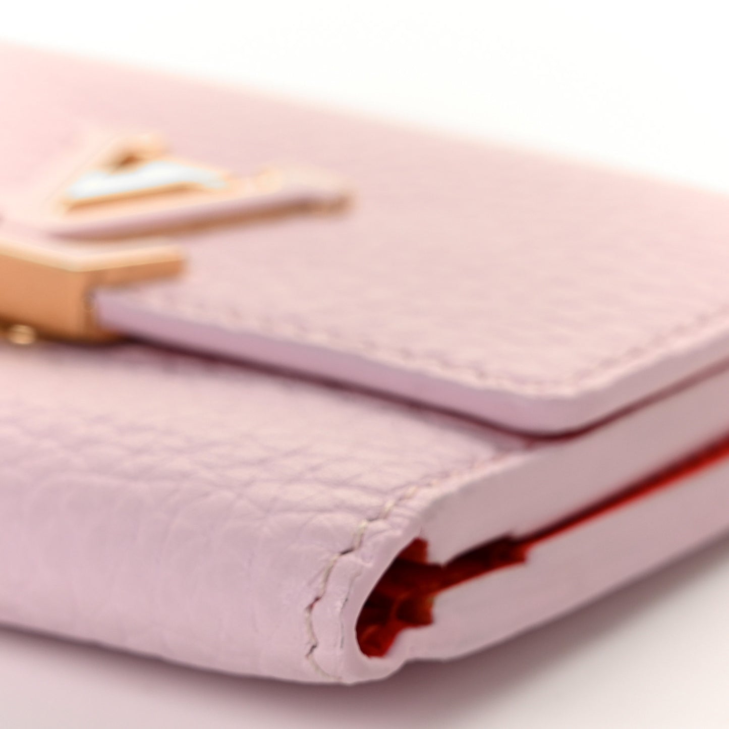Taurillon Capucines XS Wallet Guimauve
