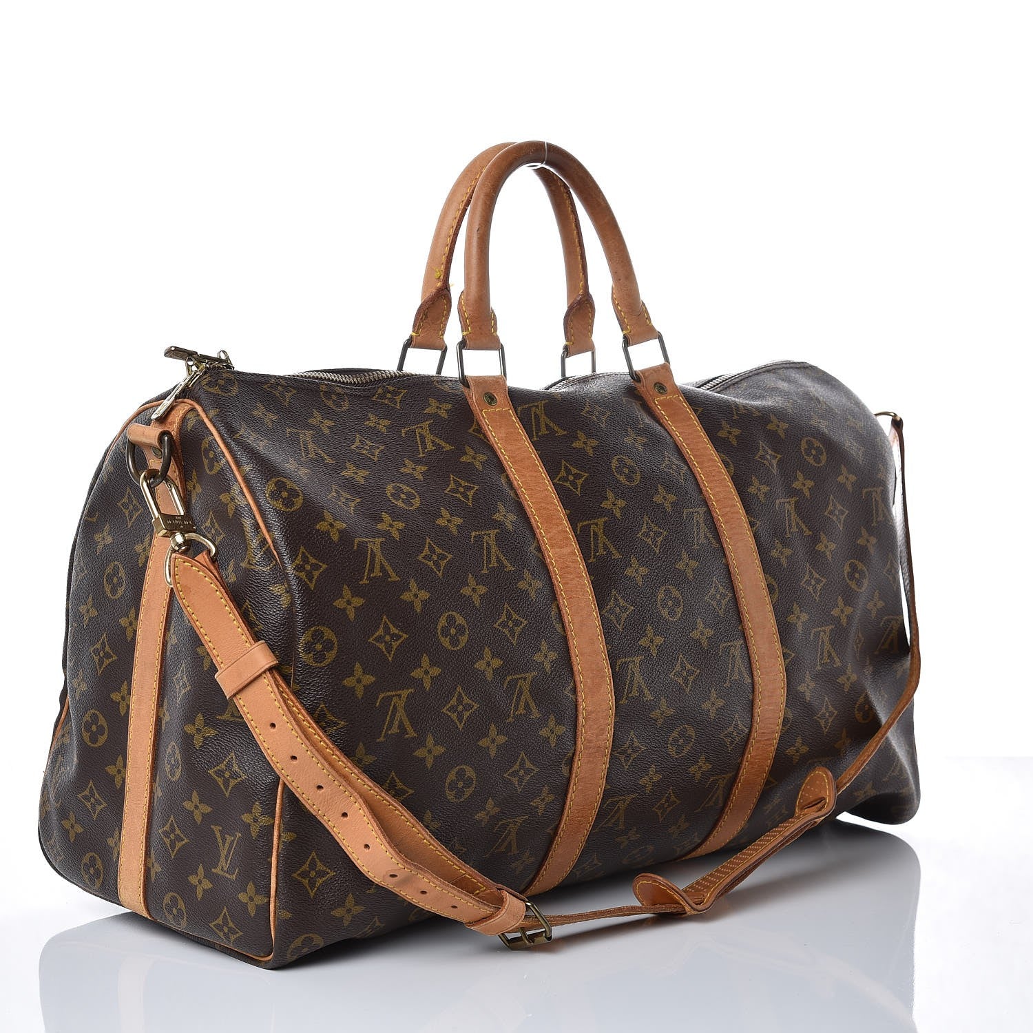Louis Vuitton Monogram Keepall Bandouliere 50 3 of 12