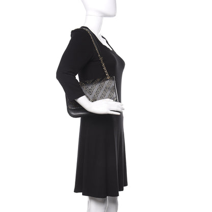 Chanel Sheepskin Chain CC Subtle Flap Black 3 of 10