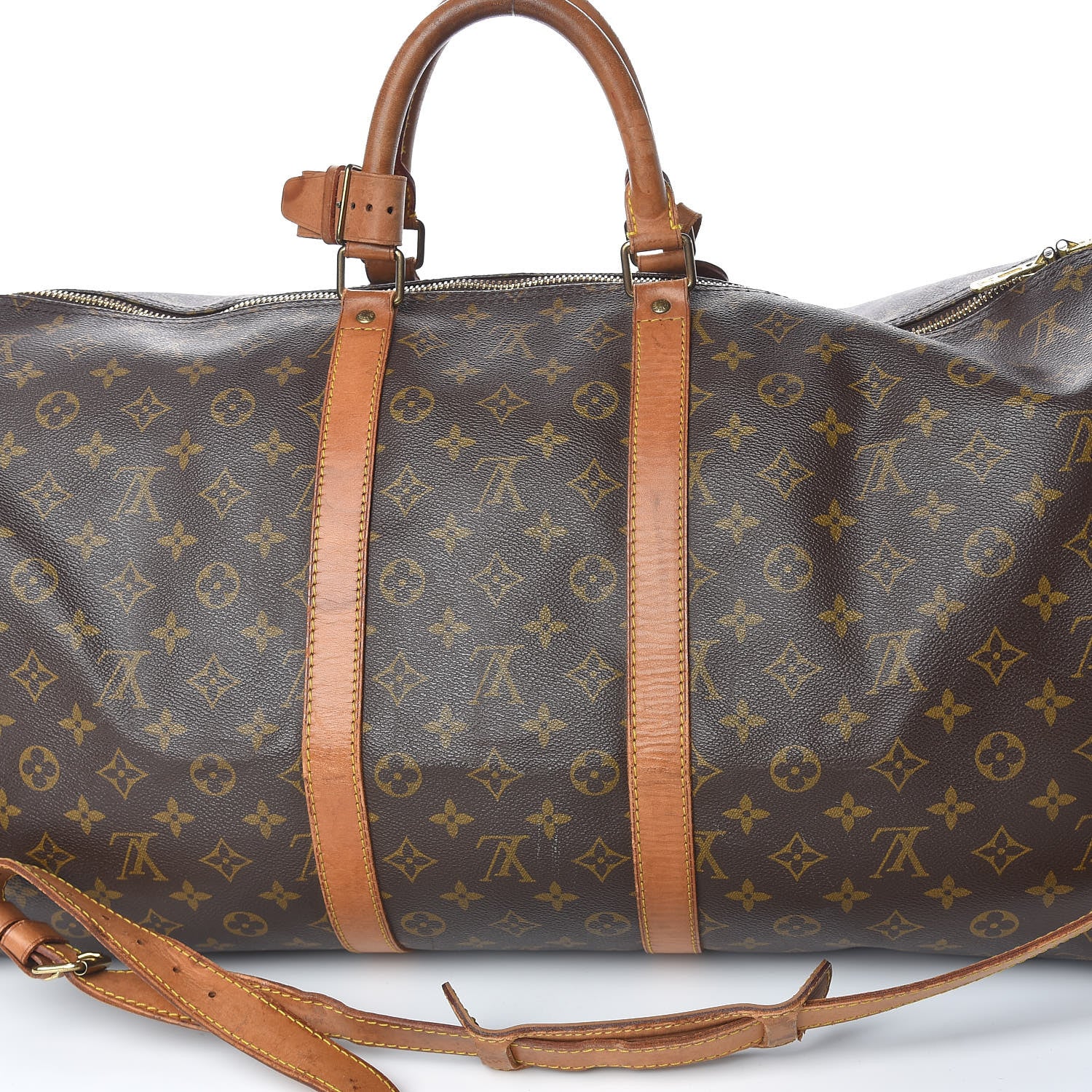 Louis Vuitton Monogram Keepall Bandouliere 55 17 of 28