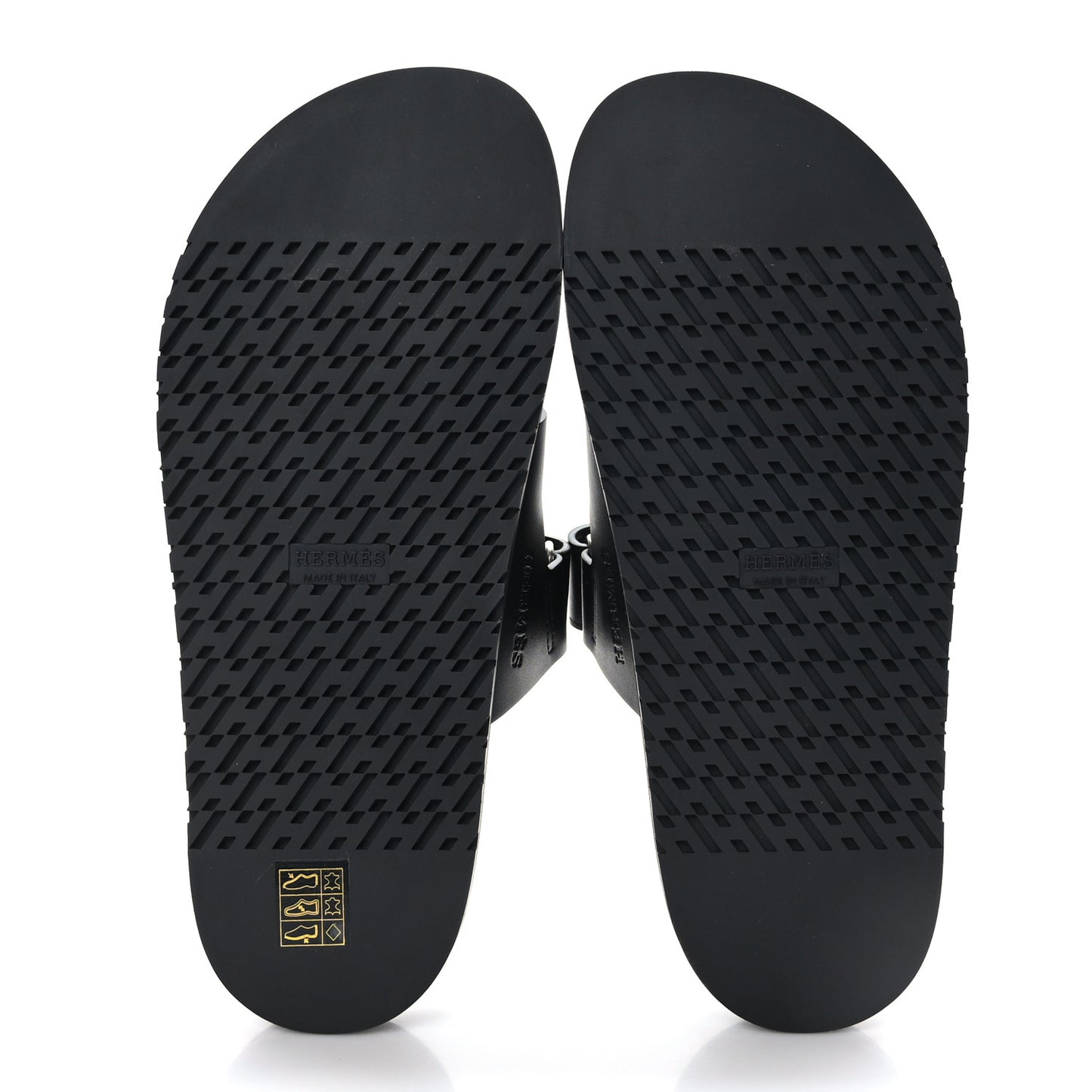 Calfskin Womens Chypre Sandals 39.5 Black