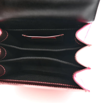 Bulgari Metallic Calfskin Serpenti Forever Top Handle Pink 6 of 10