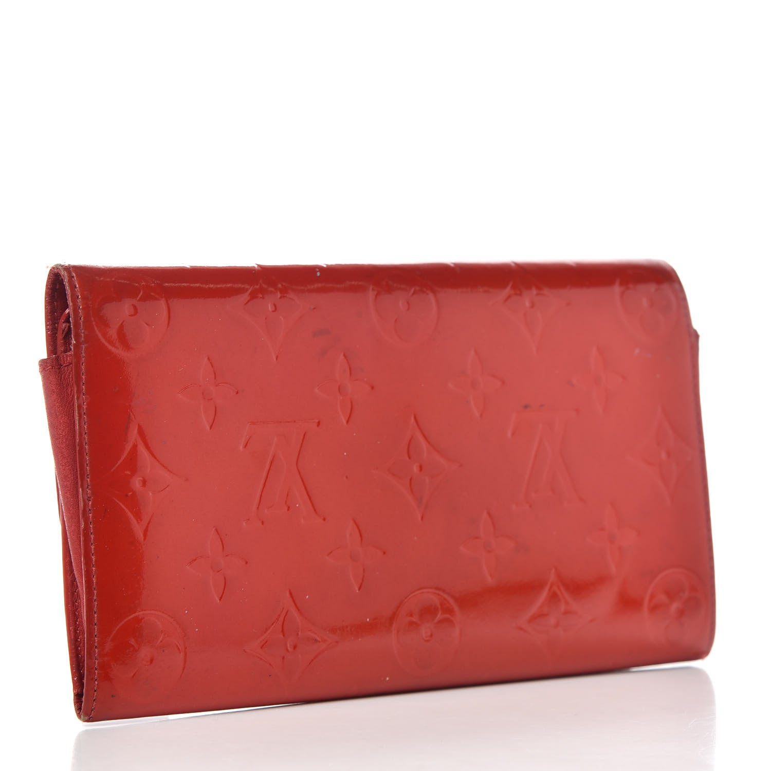 Louis Vuitton Vernis Sarah Wallet Pomme D'Amour 3 of 10