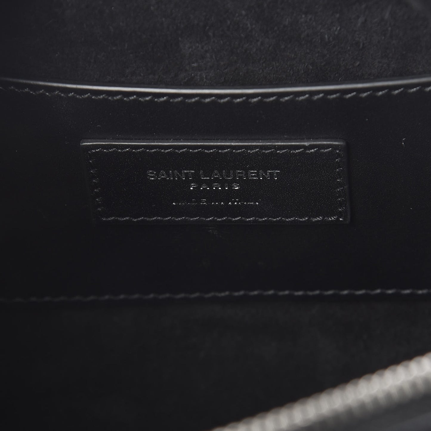 Calfskin Love Patchwork Classic Baby Duffle Black