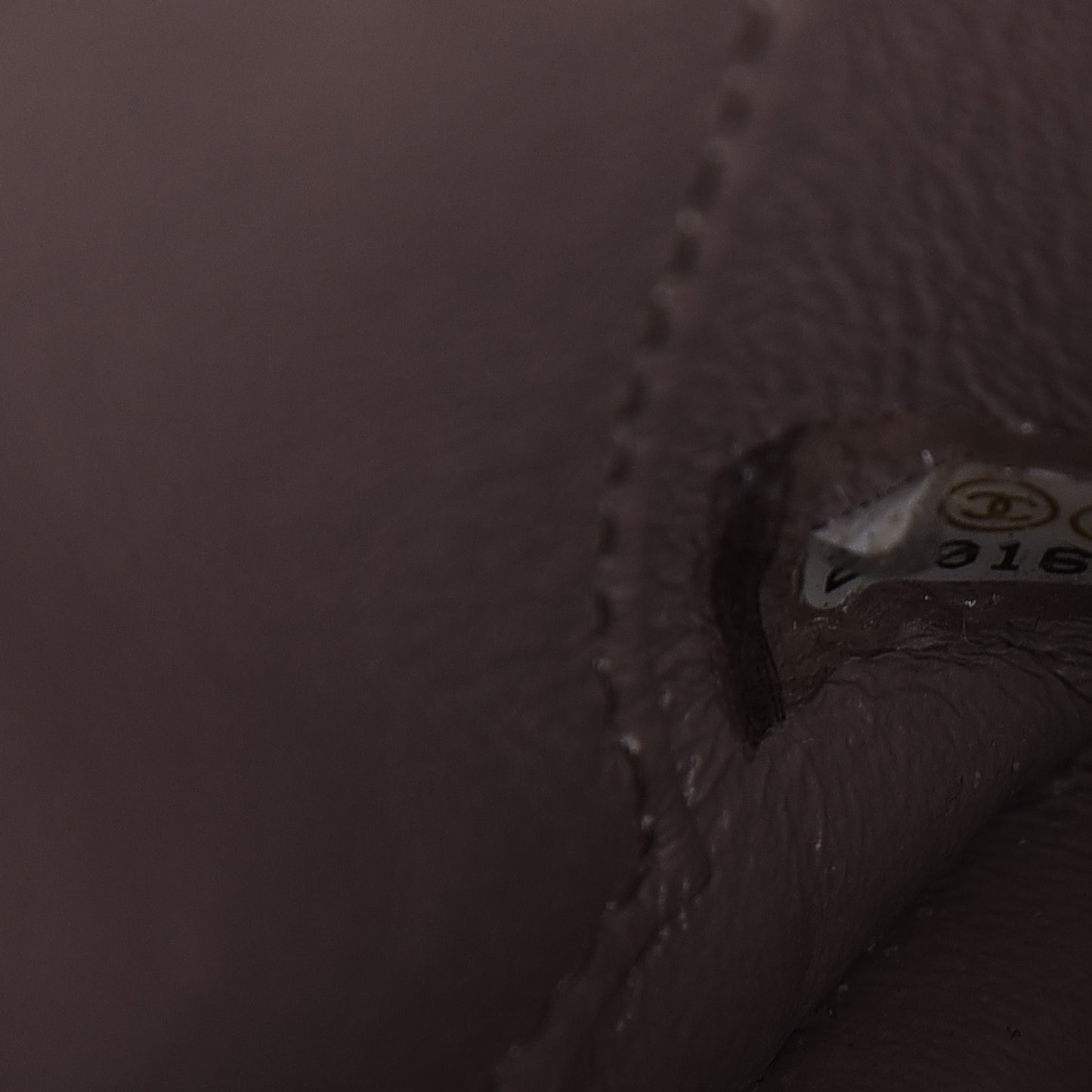 Caviar Quilted Extra Mini Flap Grey