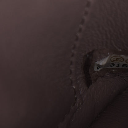 Chanel Caviar Quilted Extra Mini Flap Grey 9 of 9