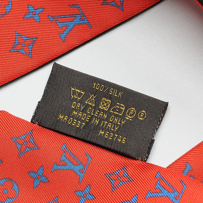 Louis Vuitton Silk Monogram World Tour Stickers BB Bandeau Rouge 4 of 4