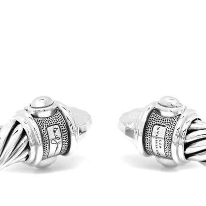 David Yurman Sterling Silver 10mm Renaissance Cable Bracelet 4 of 4