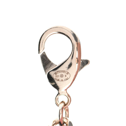 Chanel Metal Lambskin Crystal CC Choker Necklace Black Gold 4 of 4