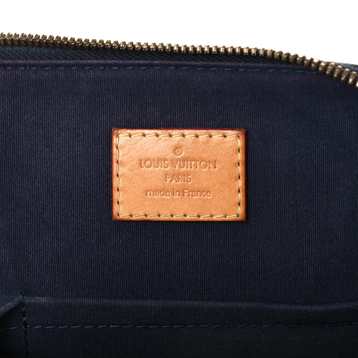 Louis Vuitton Vernis Alma PM Blue Infini 6 of 10