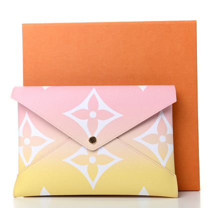 Louis Vuitton Monogram Giant By The Pool Large Kirigami Pochette Pink 7 of 7