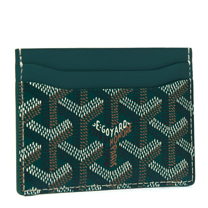 Goyard Goyardine Saint Sulpice Card Holder Green 3 of 7