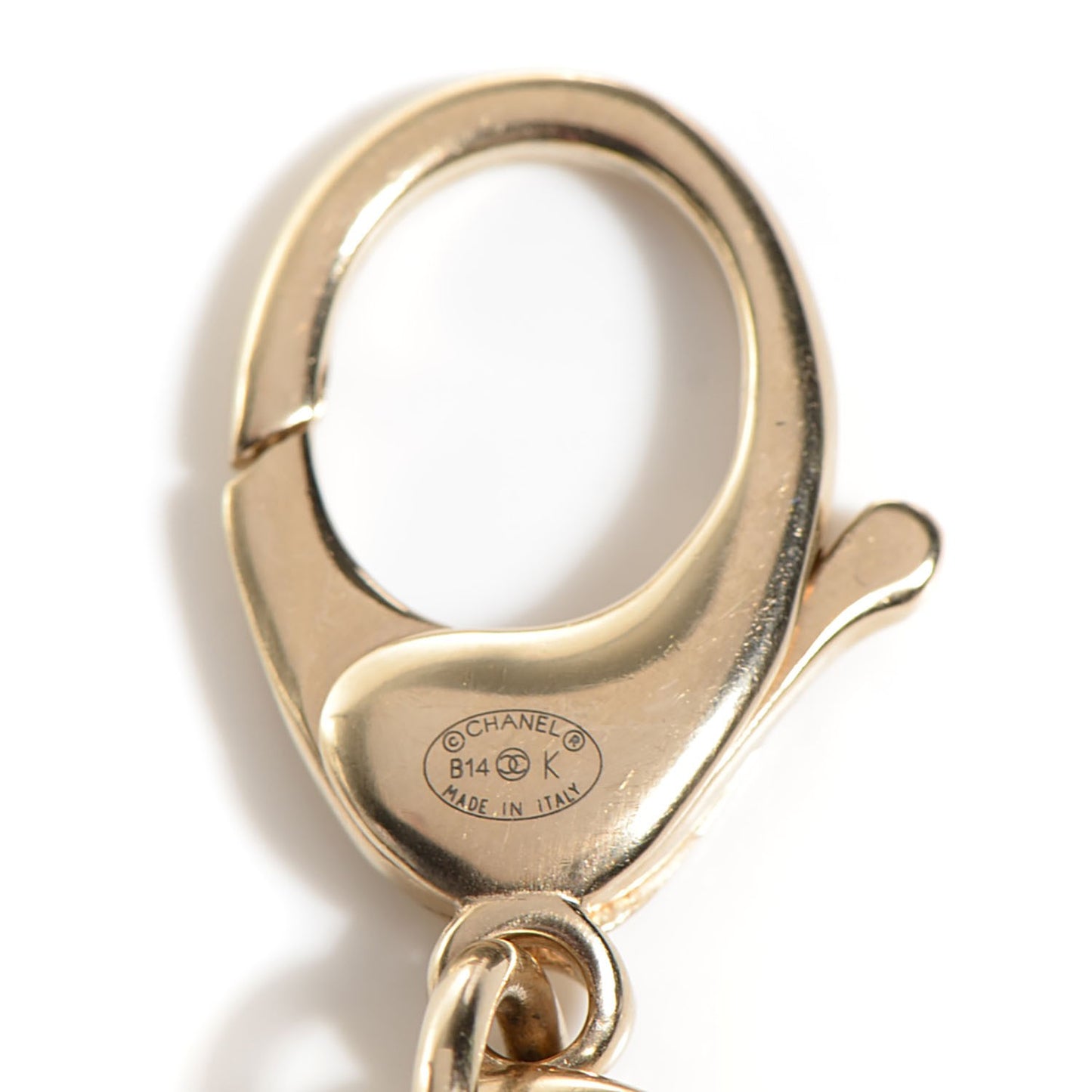 CC Oversized Padlock Necklace Gold Silver