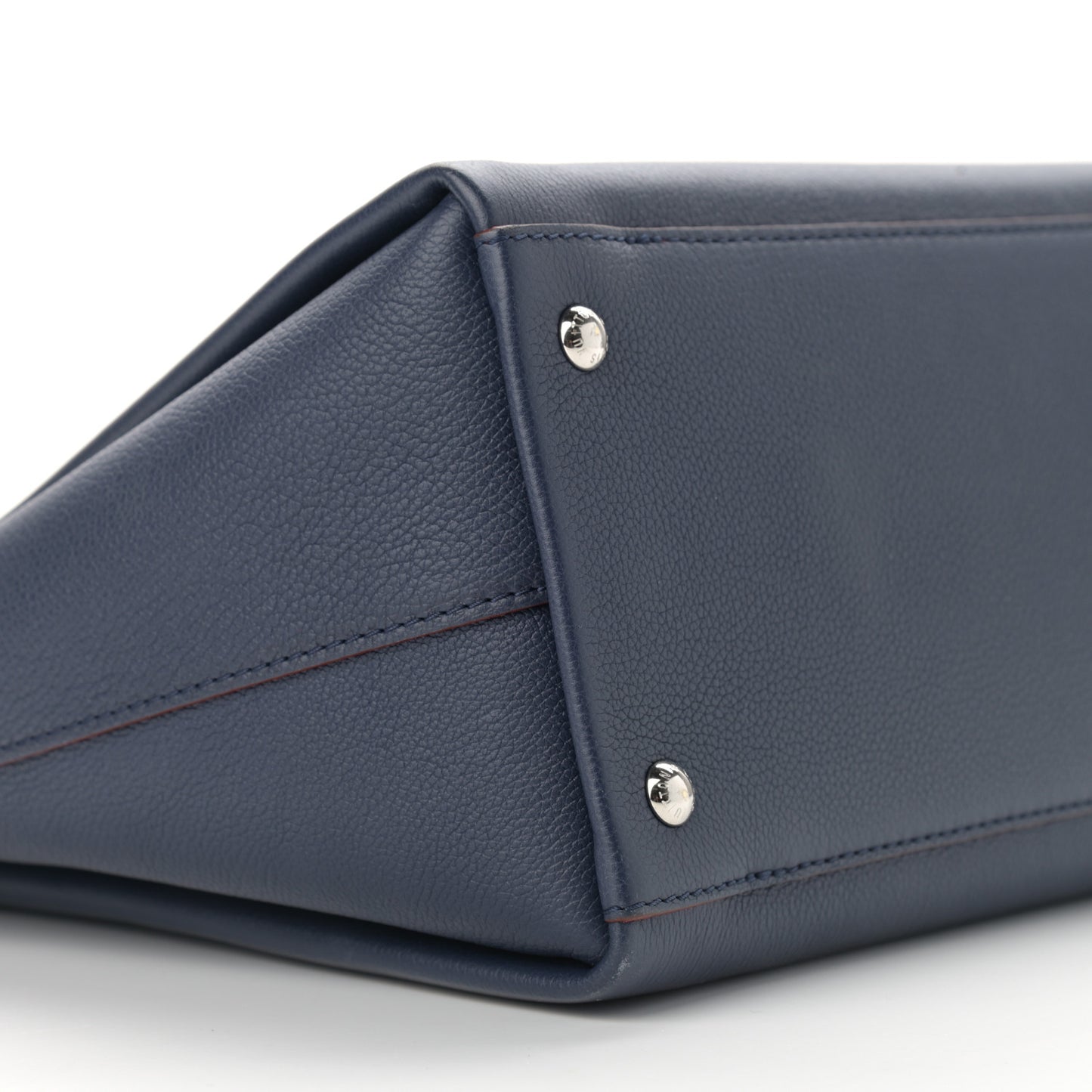 Calfskin Lockmeto Marine Rouge