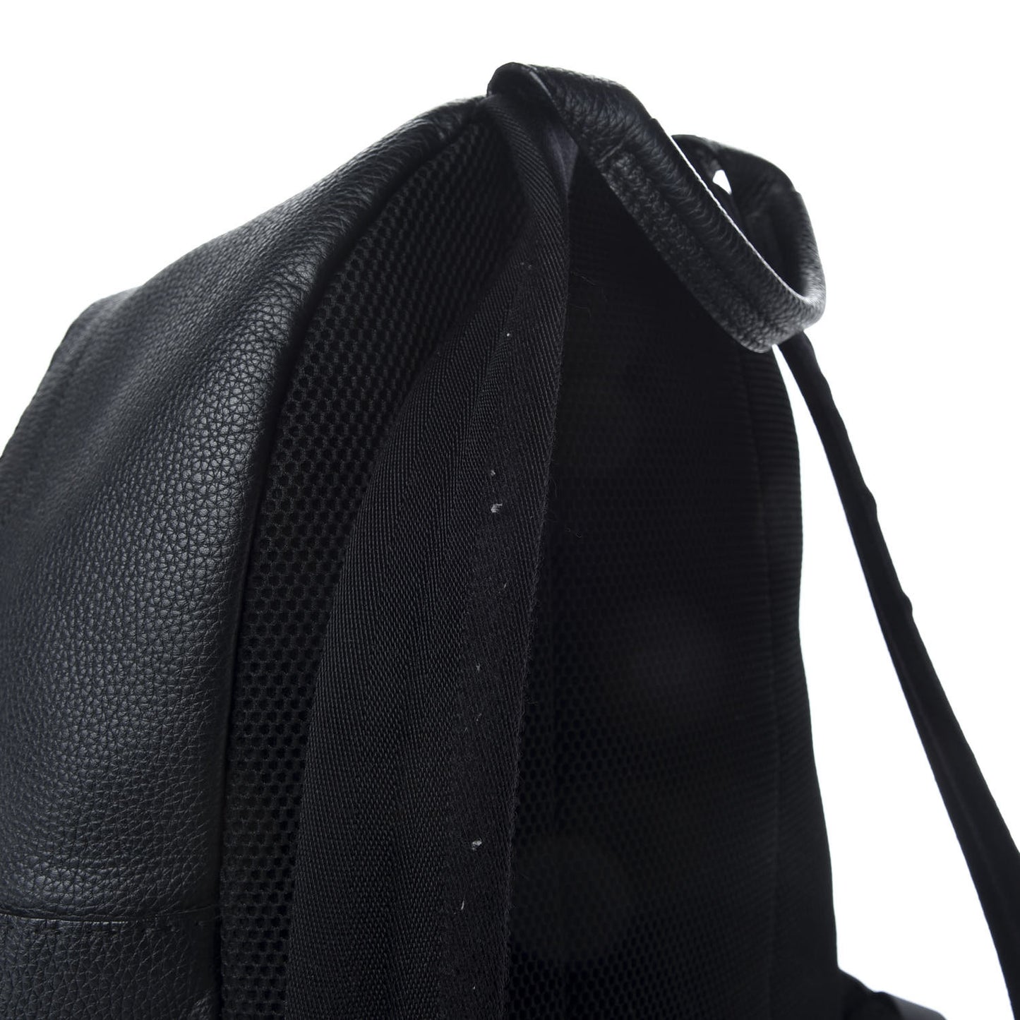 Cuoio Romano Selleria Crocodile Monster Eyes Backpack Black Girasole