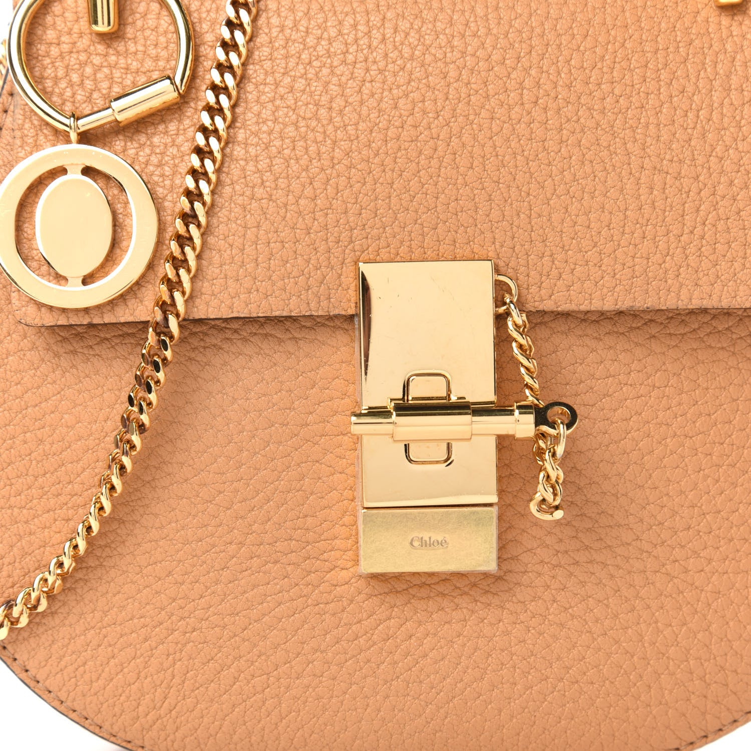 Chloe Grained Lambskin Mini Drew Shoulder Bag 9 of 9