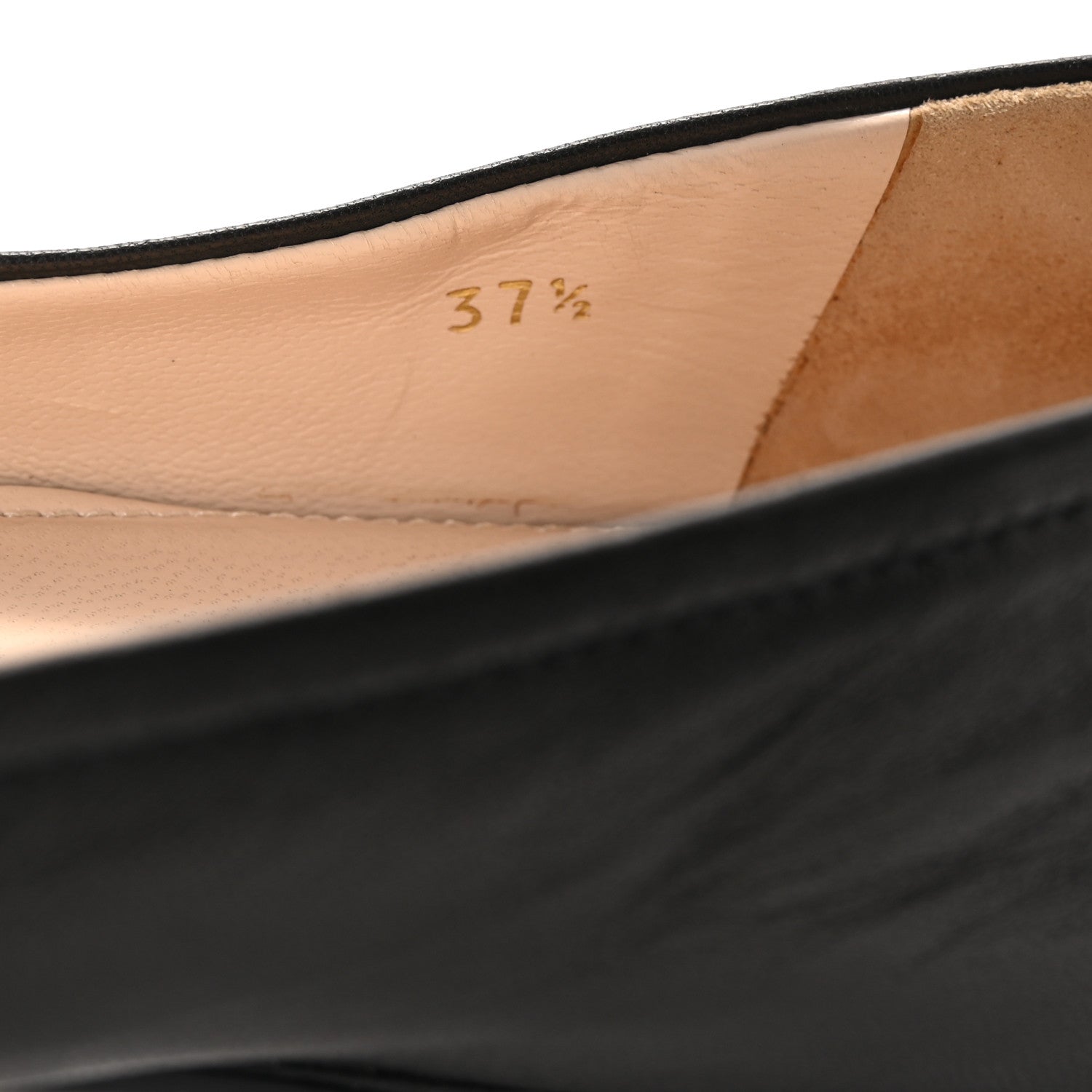 Prada Nappa Logo Bow Ballerina Flats 37.5 Black 10 of 11
