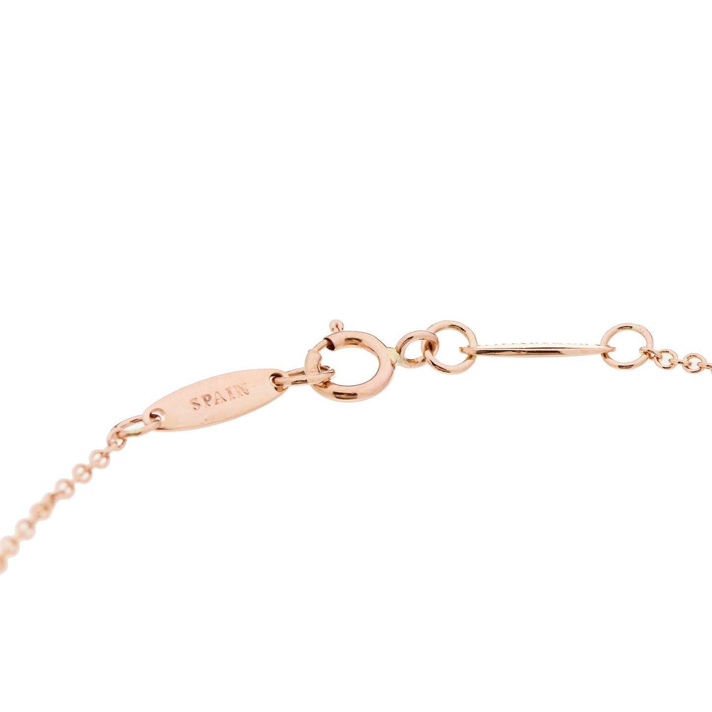 18K Rose Gold Diamond .30ctw Elsa Peretti Diamonds by the Yard Bracelet