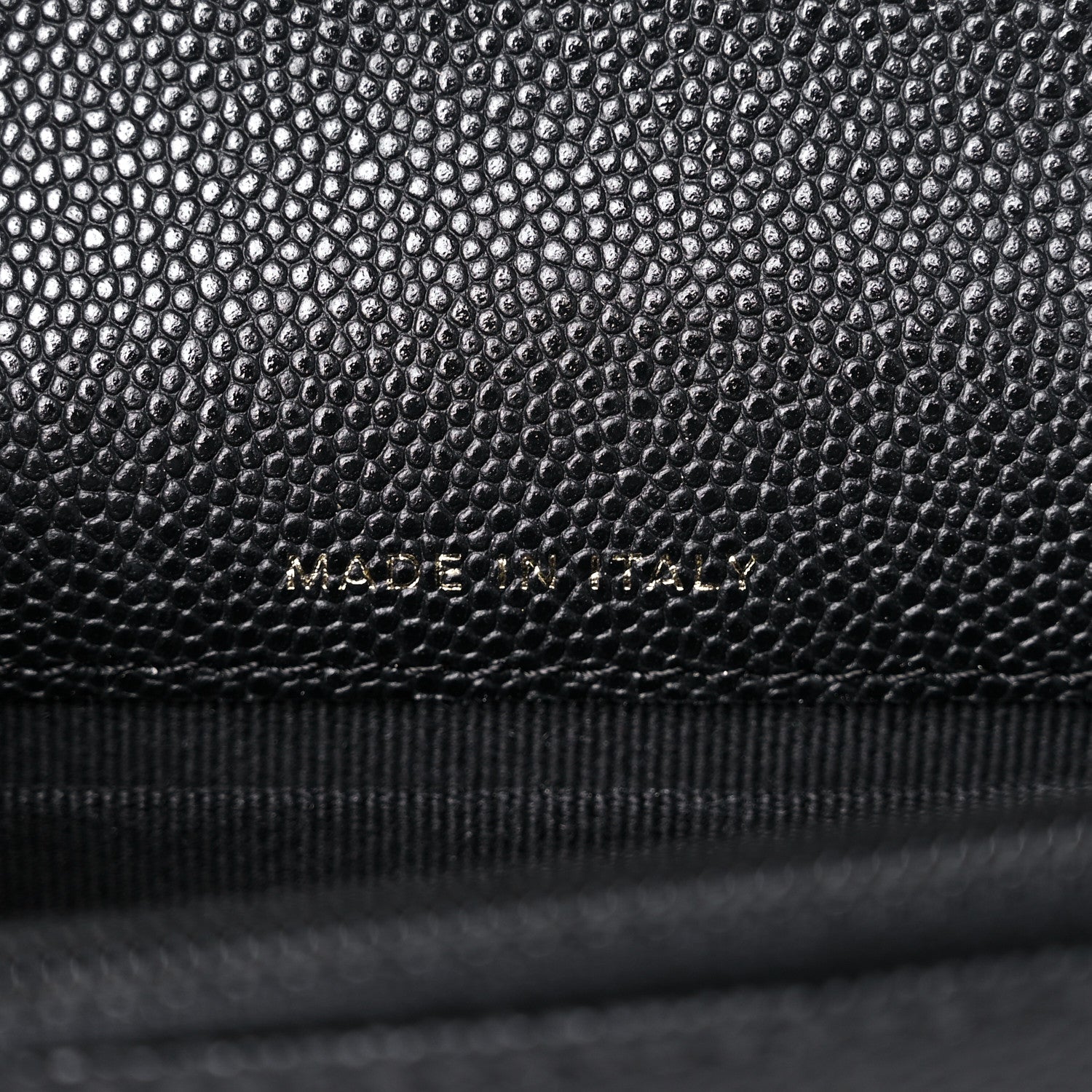 Chanel Caviar Quilted Pocket Twins Clutch With Chain Black 7 of 12