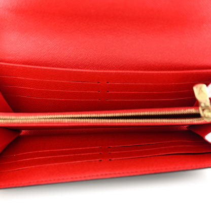 Louis Vuitton Monogram Sarah Wallet NM Coquelicot 5 of 12