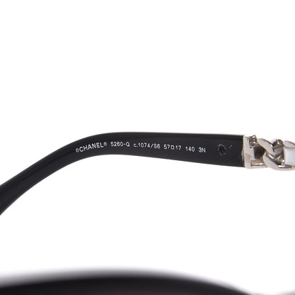 Chanel CC Chain Sunglasses 5260-Q Black 5 of 8