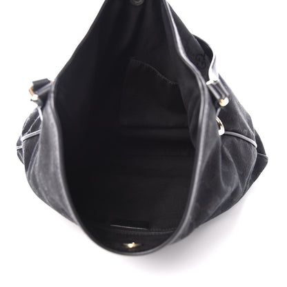 Gucci Monogram Medium New Britt Hobo Black 4 of 13