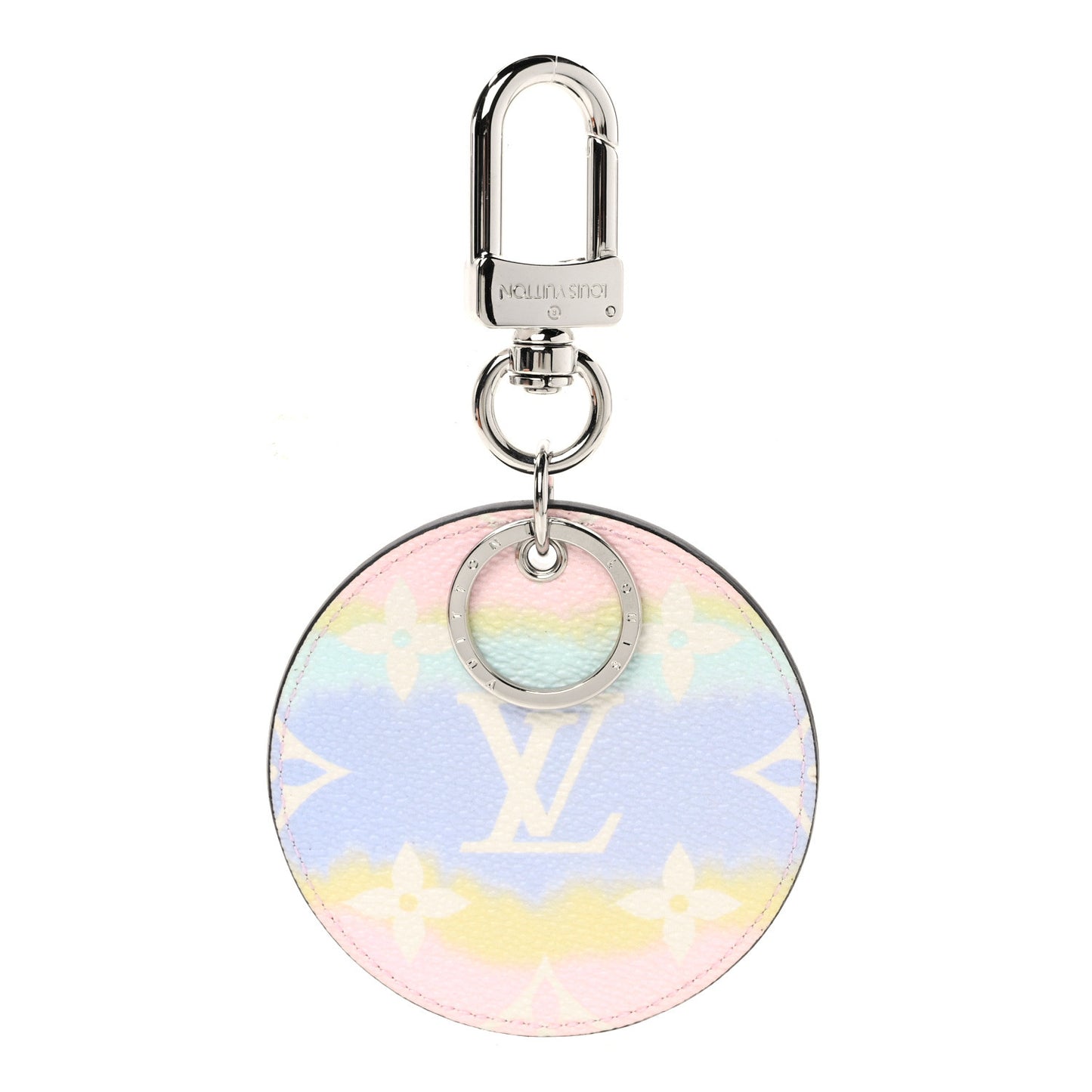 Monogram Escale Bag Charm Key Holder Pastel