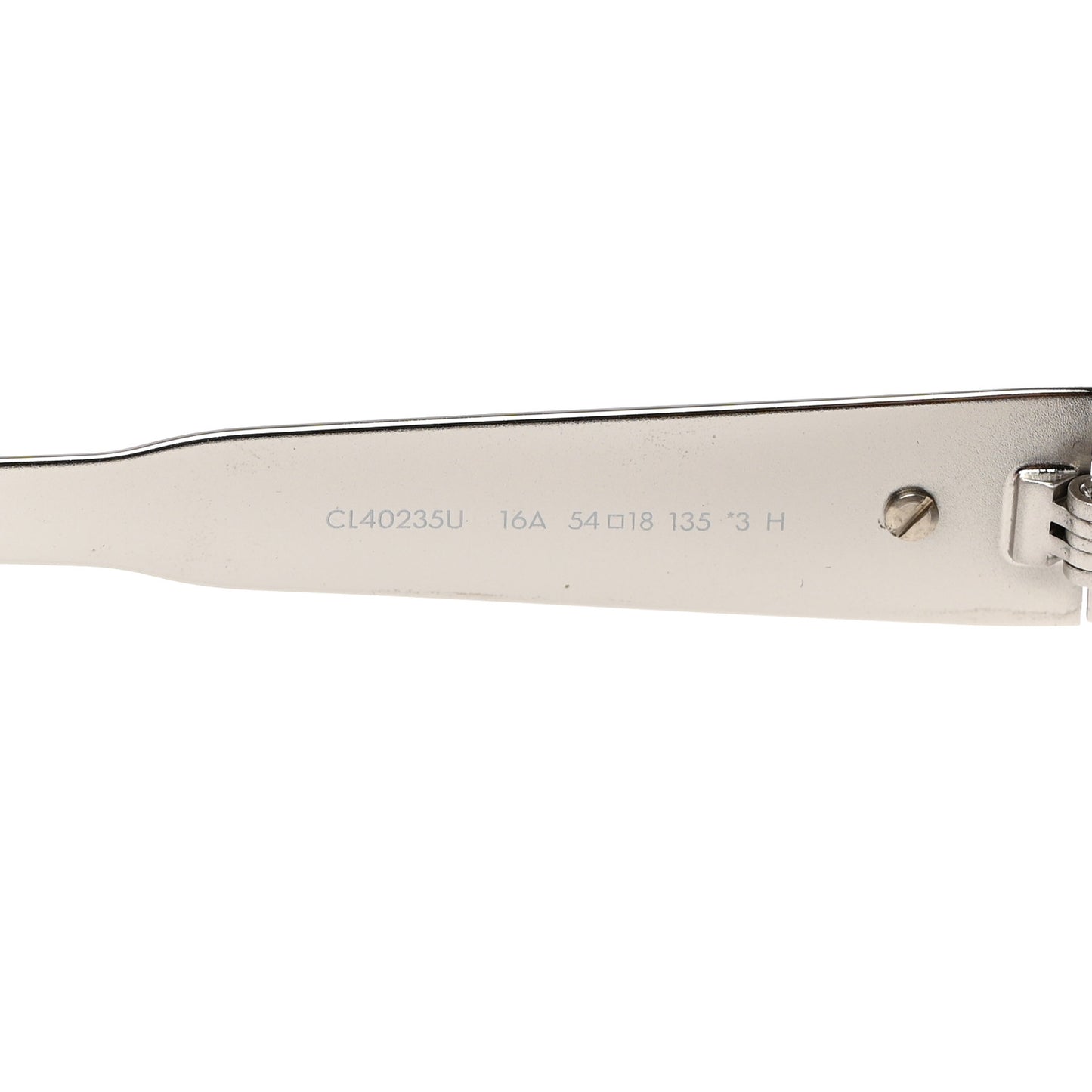 Metal Triomphe 01 Sunglasses CL40235U Silver Black