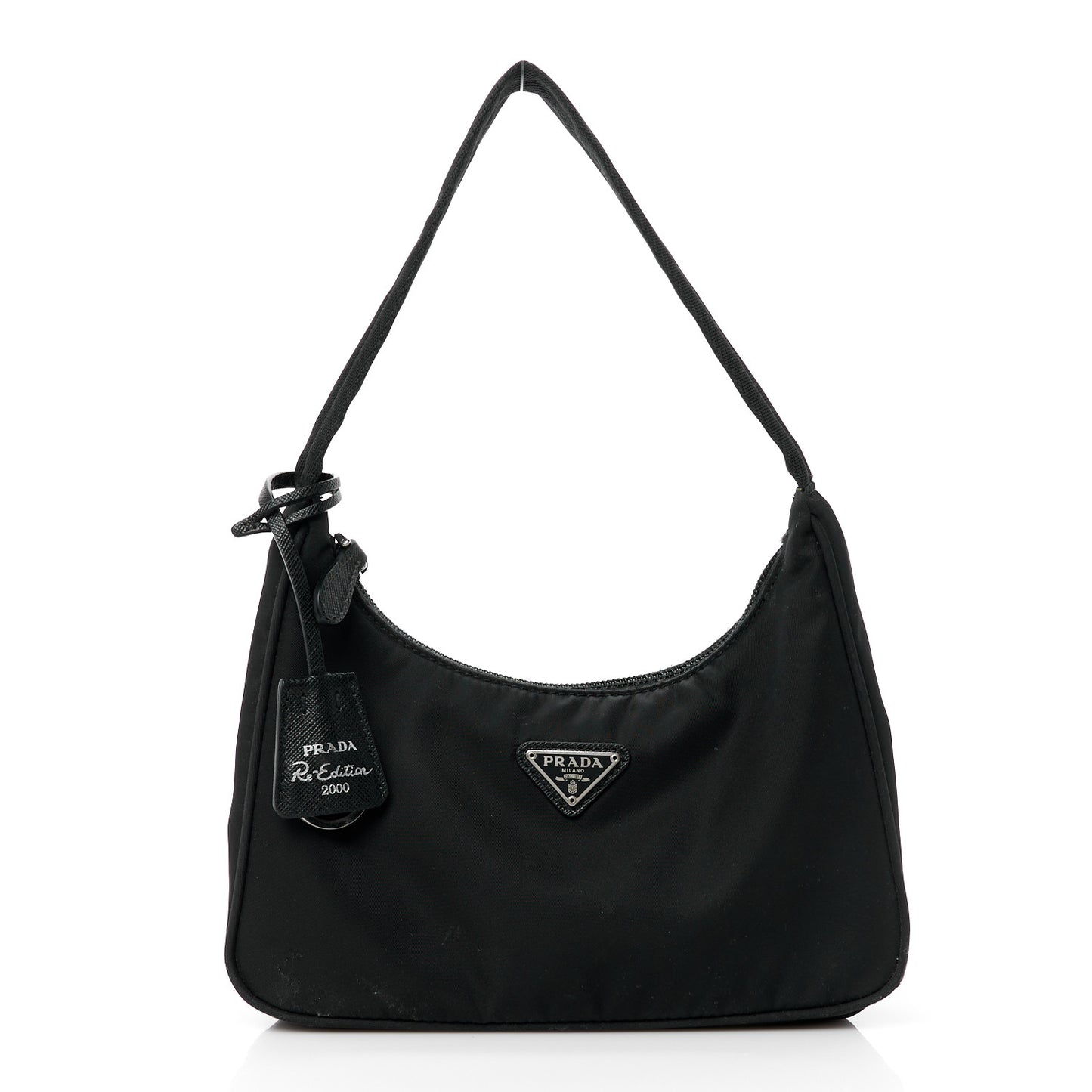 Tessuto Nylon Mini Re-Edition 2000 Bag Black