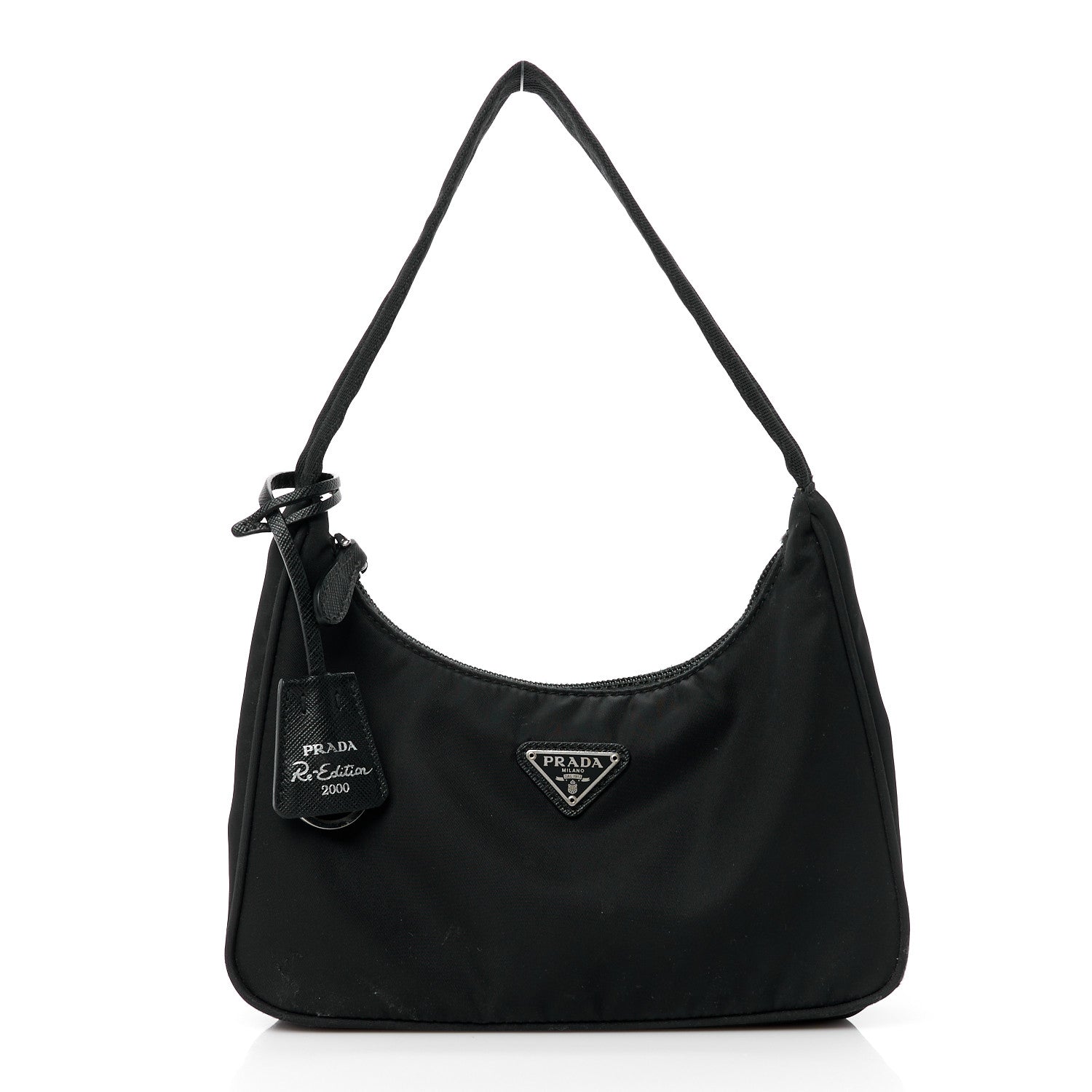 Prada Tessuto Nylon Mini Re-Edition 2000 Bag Black 1 of 13