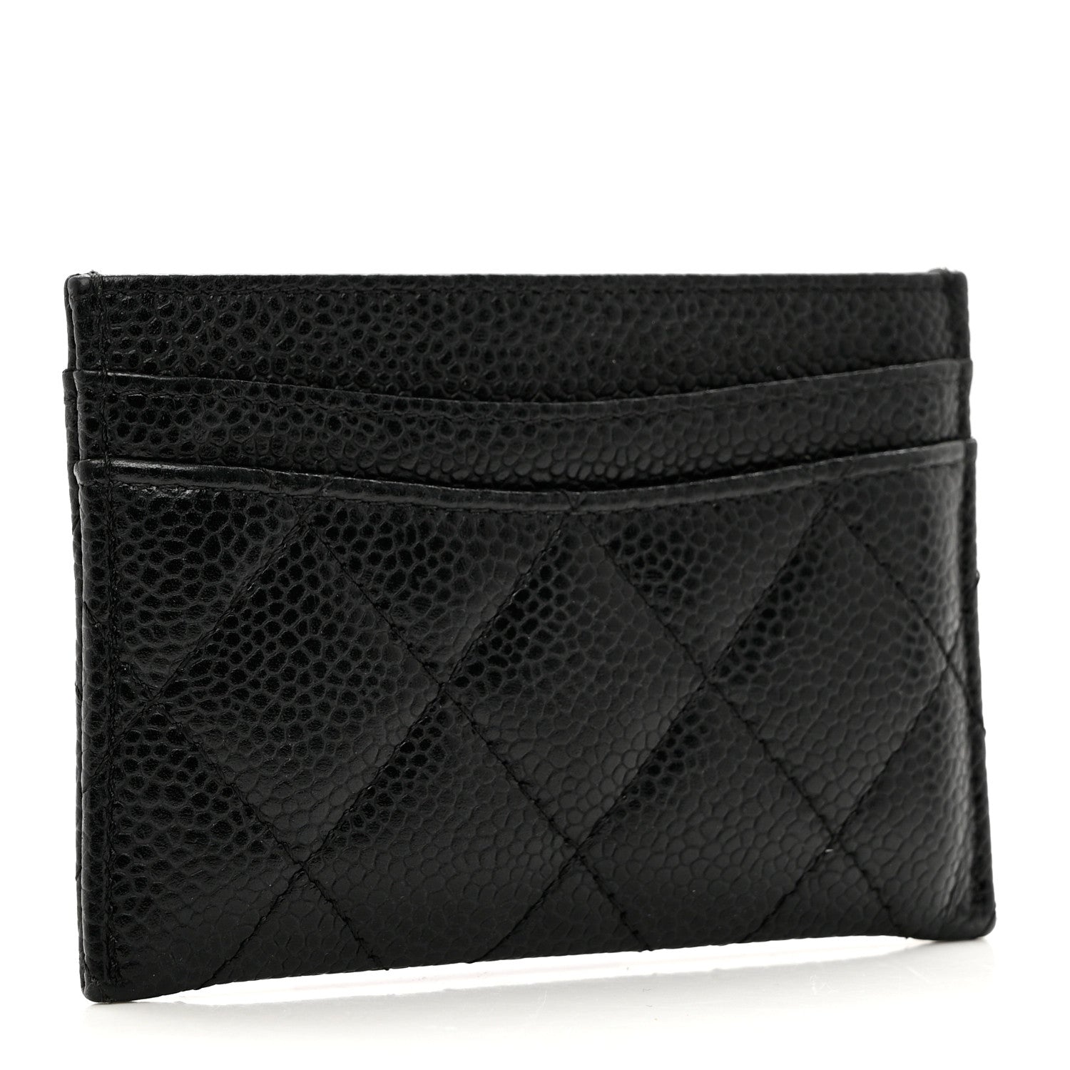 Chanel Caviar Quilted Card Holder Black 2 of 7