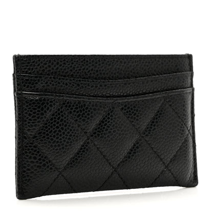 Chanel Caviar Quilted Card Holder Black 2 of 7