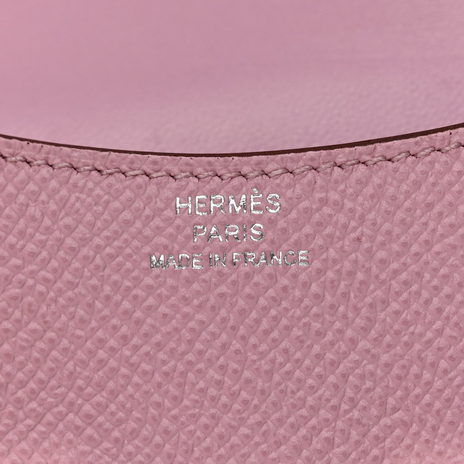 Hermes Epsom Constance Slim Wallet Mauve Sylvestre 7 of 10
