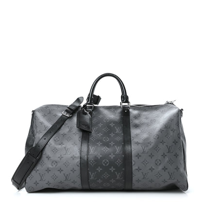 Louis Vuitton Reverse Monogram Eclipse Keepall Bandouliere 50 1 of 12