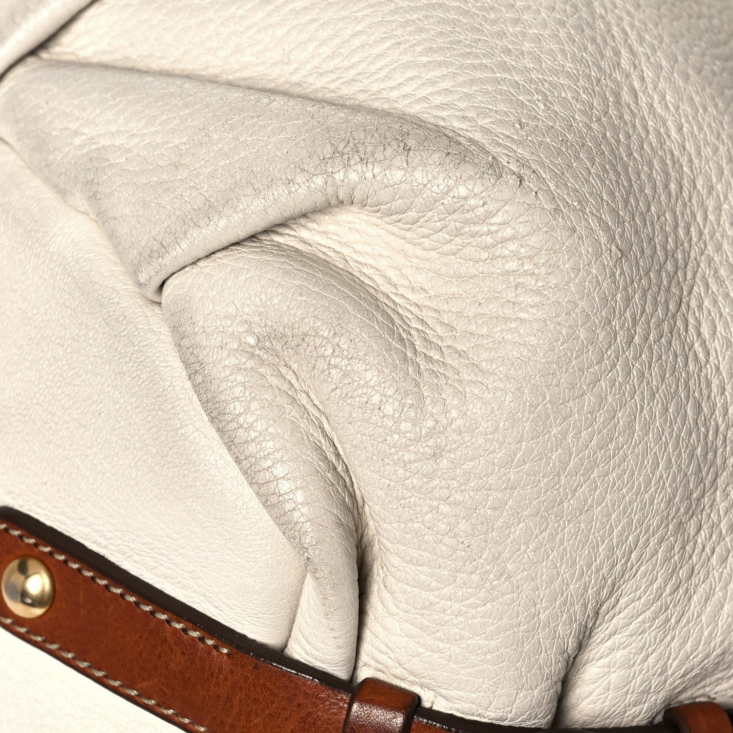 Prada Cervo Antik Shoulder Bag Talco 10 of 18